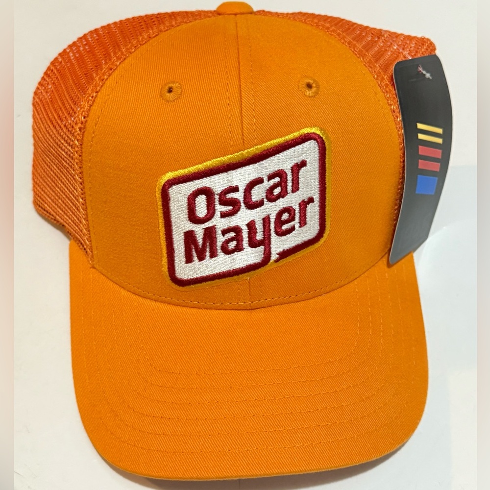 NASCAR RYAN NEWMAN #6 Oscar Mayer Mesh Back Hat ROUSH FENWAY Trucker Hat NWT
